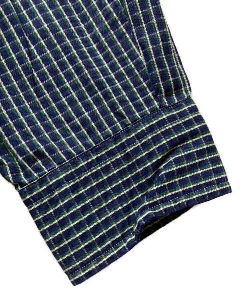 RALPH LAUREN（ラルフローレン）RALPH LAUREN (ラルフローレン) YARMOUTHチェックシャツ グリーン×ネイビー サイズ:152/1-32の古着・服飾アイテム