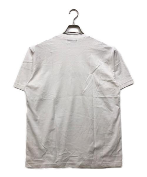 COMME des GARCONS HOMME（コムデギャルソン オム）COMME des GARCONS HOMME (コムデギャルソン オム) プリントカットソー ホワイト サイズ:S 未使用品の古着・服飾アイテム