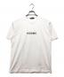 COMME des GARCONS HOMME（コムデギャルソン オム）の古着「プリントカットソー」｜ホワイト