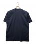 COMME des GARCONS HOMME (コムデギャルソン オム) プリントカットソー ネイビー サイズ:S  未使用品：7000円