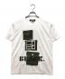 BLACK COMME des GARCONS（ブラックコムデギャルソン）の古着「プリントカットソー」｜ホワイト