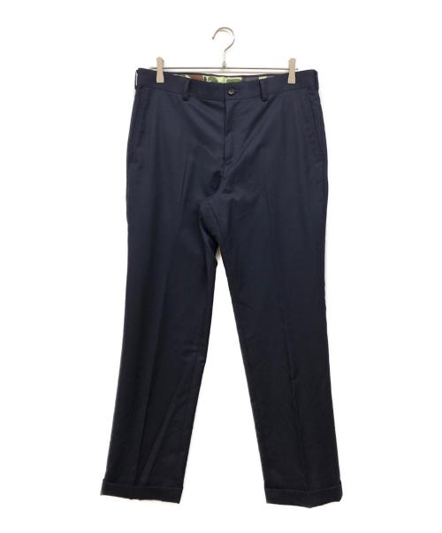 COMME des GARCONS HOMME（コムデギャルソン オム）COMME des GARCONS HOMME (コムデギャルソン オム) ウールスラックス ネイビー サイズ:Lの古着・服飾アイテム