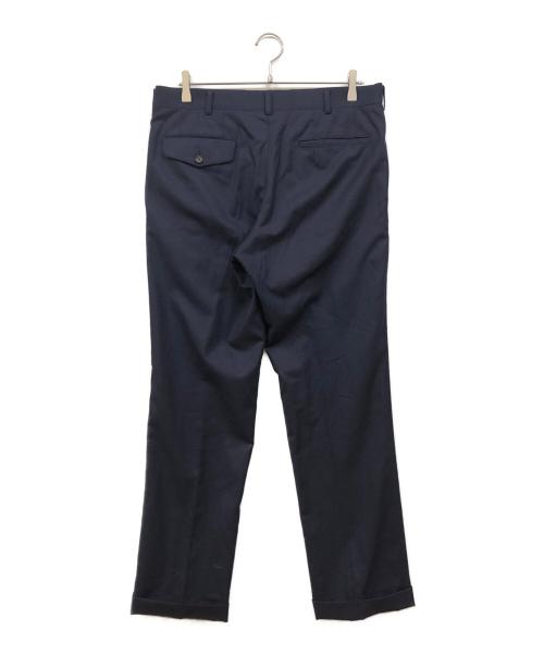 COMME des GARCONS HOMME（コムデギャルソン オム）COMME des GARCONS HOMME (コムデギャルソン オム) ウールスラックス ネイビー サイズ:Lの古着・服飾アイテム