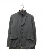 COMME des GARCONS HOMMEコムデギャルソン オム）の古着「ピークドラペルジャケット」｜グレー