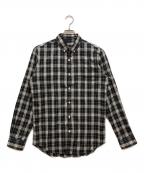 N.HOOLYWOODエヌ ハリウッド）の古着「チェックシャツ」｜ブラック