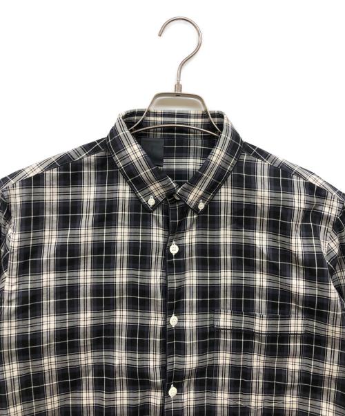 N.HOOLYWOOD（エヌ ハリウッド）N.HOOLYWOOD (エヌ ハリウッド) チェックシャツ ブラック サイズ:40の古着・服飾アイテム