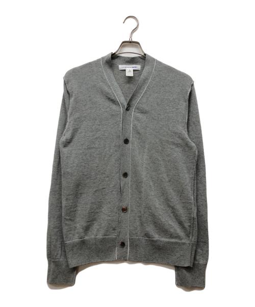 COMME des GARCONS SHIRT（コムデギャルソンシャツ）COMME des GARCONS SHIRT (コムデギャルソンシャツ) ウールカーディガン グレー サイズ:Mの古着・服飾アイテム