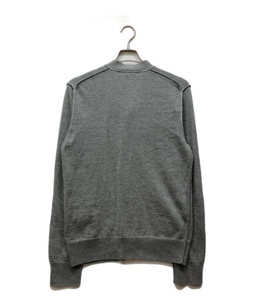 COMME des GARCONS SHIRT（コムデギャルソンシャツ）COMME des GARCONS SHIRT (コムデギャルソンシャツ) ウールカーディガン グレー サイズ:Mの古着・服飾アイテム