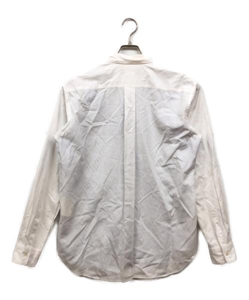 COMME des GARCONS HOMME DEUX（コムデギャルソン オム ドゥ）COMME des GARCONS HOMME DEUX (コムデギャルソン オム ドゥ) 切替ストライプシャツ ブルー サイズ:Mの古着・服飾アイテム