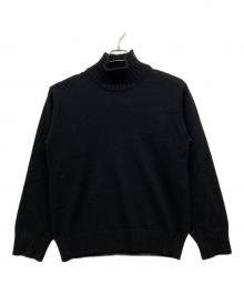 ISSEY MIYAKE MEN（イッセイミヤケメン）の古着「ハイネックニット」｜ブラック