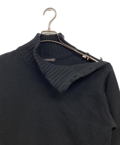 ISSEY MIYAKE MEN（イッセイミヤケメン）ISSEY MIYAKE MEN (イッセイミヤケメン) ハイネックニット ブラック サイズ:Mの古着・服飾アイテム
