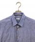 kiton (キートン) リネンシャツ ブルー サイズ:15 1/2：8000円