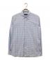 COMME des GARCONS HOMME（コムデギャルソン オム）の古着「チェックシャツ」｜スカイブルー