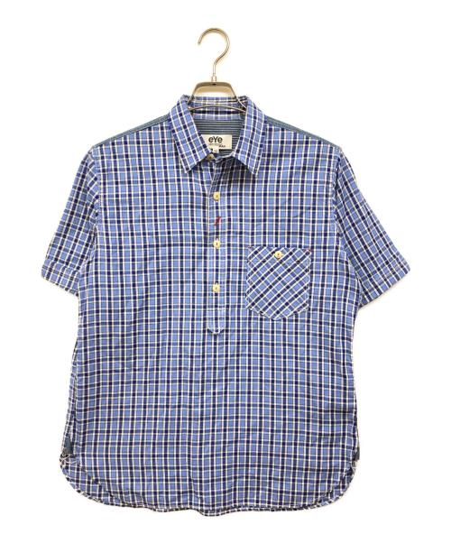 eYe COMME des GARCONS JUNYAWATANABE MAN（アイ コム デ ギャルソン ジュンヤ ワタナベ マン）eYe COMME des GARCONS JUNYAWATANABE MAN (アイ コム デ ギャルソン ジュンヤ ワタナベ マン) プルオーバーシャツ ブルー サイズ:Mの古着・服飾アイテム