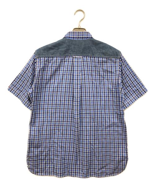 eYe COMME des GARCONS JUNYAWATANABE MAN（アイ コム デ ギャルソン ジュンヤ ワタナベ マン）eYe COMME des GARCONS JUNYAWATANABE MAN (アイ コム デ ギャルソン ジュンヤ ワタナベ マン) プルオーバーシャツ ブルー サイズ:Mの古着・服飾アイテム