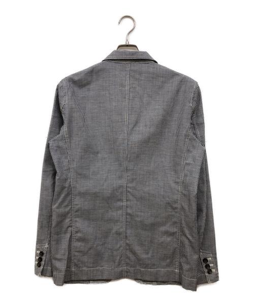 COMME des GARCONS HOMME（コムデギャルソン オム）COMME des GARCONS HOMME (コムデギャルソン オム) チェックテーラードジャケット グレー サイズ:Sの古着・服飾アイテム