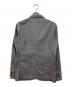 COMME des GARCONS HOMME (コムデギャルソン オム) チェックテーラードジャケット グレー サイズ:S：15000円