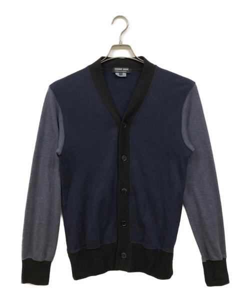 COMME des GARCONS HOMME DEUX（コムデギャルソン オム ドゥ）COMME des GARCONS HOMME DEUX (コムデギャルソン オム ドゥ) カーディガン ネイビー サイズ:Sの古着・服飾アイテム