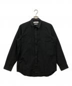 COMME des GARCONS SHIRTコムデギャルソンシャツ）の古着「切替シャツ」｜ブラック