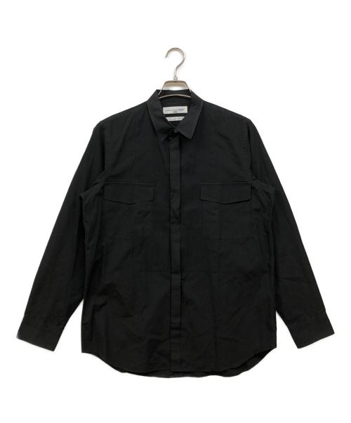 COMME des GARCONS SHIRT（コムデギャルソンシャツ）COMME des GARCONS SHIRT (コムデギャルソンシャツ) 切替シャツ ブラック サイズ:Lの古着・服飾アイテム