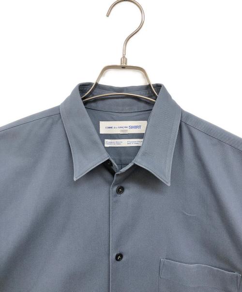 COMME des GARCONS SHIRT（コムデギャルソンシャツ）COMME des GARCONS SHIRT (コムデギャルソンシャツ) レギュラーシャツ ブルー サイズ:Mの古着・服飾アイテム