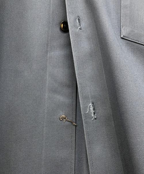 COMME des GARCONS SHIRT（コムデギャルソンシャツ）COMME des GARCONS SHIRT (コムデギャルソンシャツ) レギュラーシャツ ブルー サイズ:Mの古着・服飾アイテム