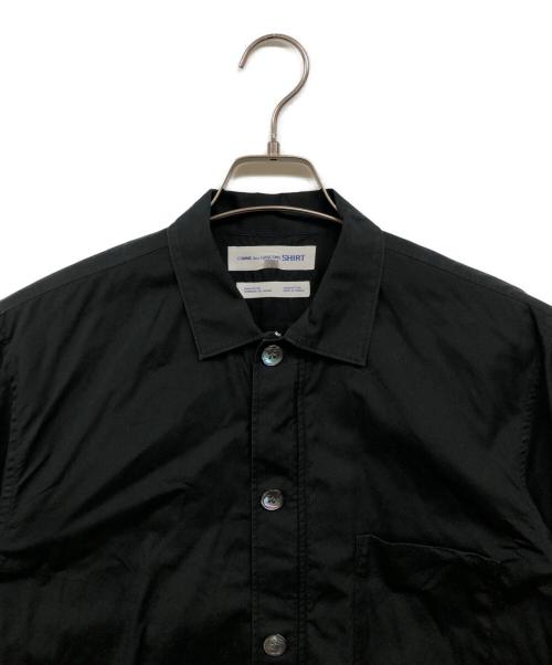 COMME des GARCONS SHIRT（コムデギャルソンシャツ）COMME des GARCONS SHIRT (コムデギャルソンシャツ) ドレスシャツ ブラック サイズ:Lの古着・服飾アイテム