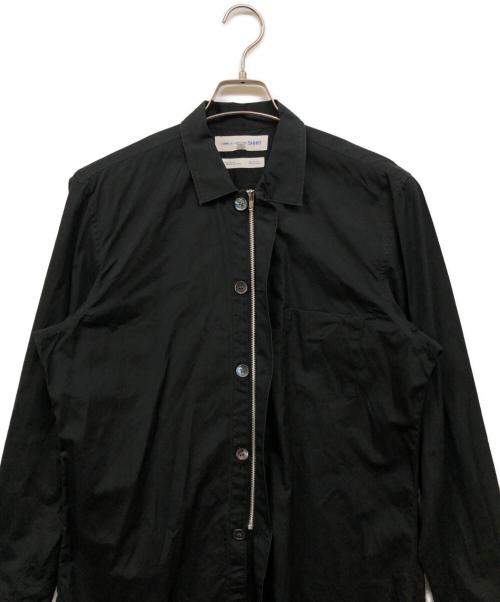 COMME des GARCONS SHIRT（コムデギャルソンシャツ）COMME des GARCONS SHIRT (コムデギャルソンシャツ) ドレスシャツ ブラック サイズ:Lの古着・服飾アイテム