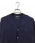 FRED PERRY (フレッドペリー) COMME des GARCONS HOMME DEUX (コムデギャルソン オム ドゥ) Vネックカーディガン ネイビー サイズ:M：8000円