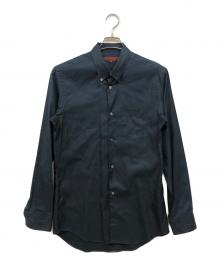 COMME des GARCONS HOMME DEUX（コムデギャルソン オム ドゥ）の古着「ドレスシャツ」｜ネイビー