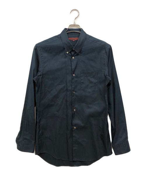 COMME des GARCONS HOMME DEUX（コムデギャルソン オム ドゥ）COMME des GARCONS HOMME DEUX (コムデギャルソン オム ドゥ) ドレスシャツ ネイビー サイズ:Lの古着・服飾アイテム