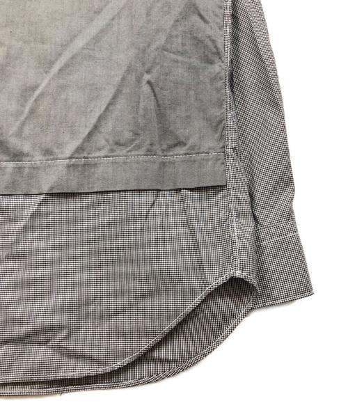 COMME des GARCONS HOMME（コムデギャルソン オム）COMME des GARCONS HOMME (コムデギャルソン オム) 切替シャツ グレー サイズ:Sの古着・服飾アイテム