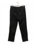COMME des GARCONS HOMME (コムデギャルソン オム) ポリ縮絨 ストレート パンツ ブラック サイズ:M：13000円