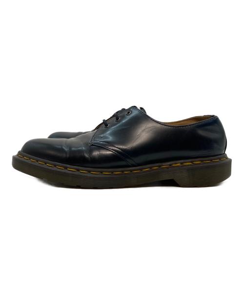 Dr.Martens（ドクターマーチン）Dr.Martens (ドクターマーチン) COMME des GARCONS HOMME (コムデギャルソン オム) 3ホールシューズ ブラック サイズ:27の古着・服飾アイテム