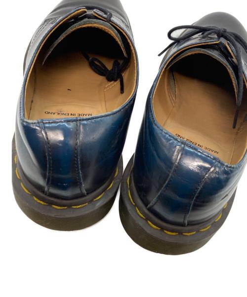 Dr.Martens（ドクターマーチン）Dr.Martens (ドクターマーチン) COMME des GARCONS HOMME (コムデギャルソン オム) 3ホールシューズ ブラック サイズ:27の古着・服飾アイテム