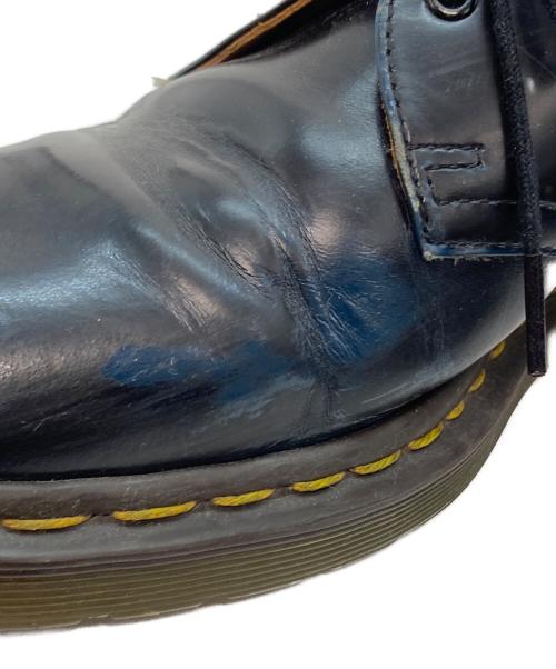 Dr.Martens（ドクターマーチン）Dr.Martens (ドクターマーチン) COMME des GARCONS HOMME (コムデギャルソン オム) 3ホールシューズ ブラック サイズ:27の古着・服飾アイテム