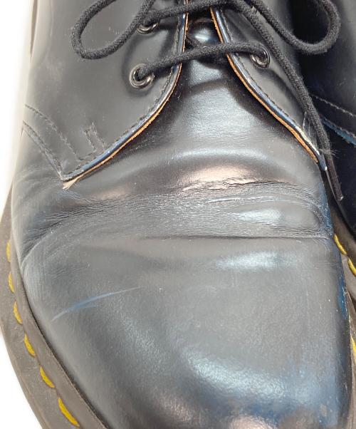 Dr.Martens（ドクターマーチン）Dr.Martens (ドクターマーチン) COMME des GARCONS HOMME (コムデギャルソン オム) 3ホールシューズ ブラック サイズ:27の古着・服飾アイテム