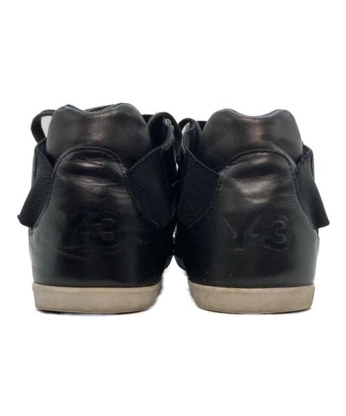 Y-3（ワイスリー）Y-3 (ワイスリー) ハイカットスニーカー ブラック サイズ:27の古着・服飾アイテム