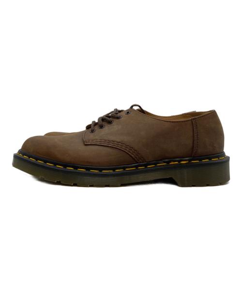 Dr.Martens（ドクターマーチン）Dr.Martens (ドクターマーチン) COMME des GARCONS HOMME DEUX (コムデギャルソン オム ドゥ) レザーシューズ ブラウン サイズ:UK8の古着・服飾アイテム