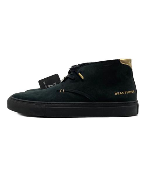 GREATS（グレイツ）GREATS (グレイツ) ハイカットスニーカー ブラック サイズ:UK8.5の古着・服飾アイテム