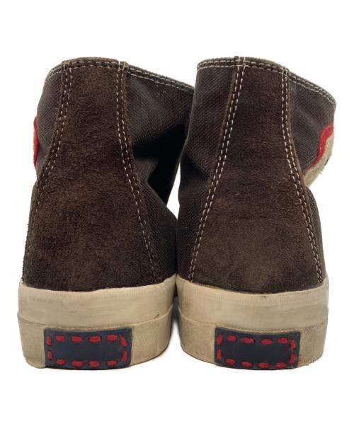 VISVIM（ビズビム）VISVIM (ビズビム) ハイカットスニーカー ブラウン サイズ:US9の古着・服飾アイテム