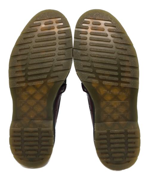 Dr.Martens（ドクターマーチン）Dr.Martens (ドクターマーチン) COMME des GARCONS HOMME DEUX (コムデギャルソン オム ドゥ) サイドゴアデザインシューズ ブラウン サイズ:UK8/EU42の古着・服飾アイテム