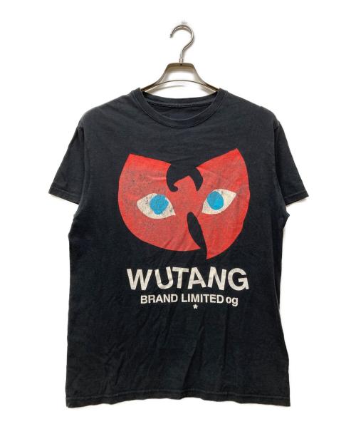 WUTANG（ウータン）WUTANG (ウータン) COMME des GARCONS (コムデギャルソン) プリントカットソー ブラック サイズ:記載無しの古着・服飾アイテム