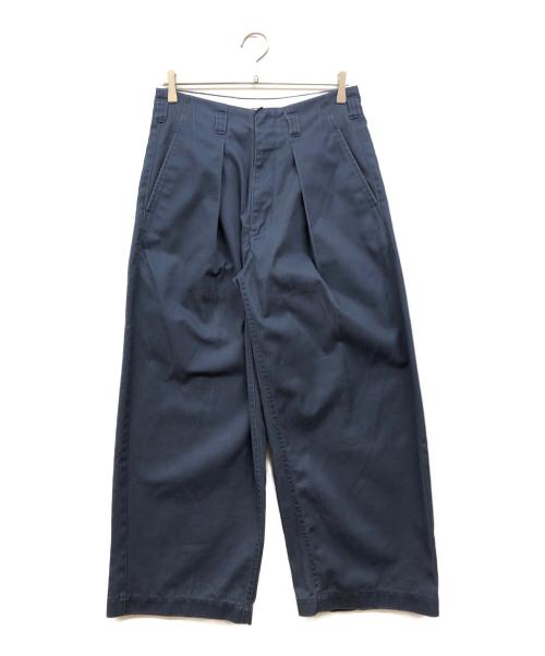 Dickies（ディッキーズ）Dickies (ディッキーズ) saby (サバイ) タックパンツ ブルー サイズ:Mの古着・服飾アイテム