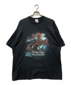 DISNEYディズニー）の古着「パイレーツプリントTシャツ」｜ブラック