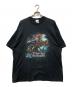 Disney（ディズニー）の古着「パイレーツプリントTシャツ」｜ブラック