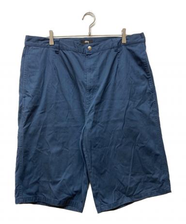 中古・古着通販】stussy (ステューシー) WORKGEAR SHORTS TWILL ブルー