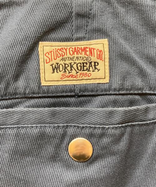 stussy（ステューシー）stussy (ステューシー) WORKGEAR SHORTS TWILL ブルー サイズ:Mの古着・服飾アイテム