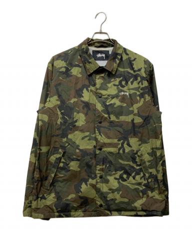 中古・古着通販】stussy (ステューシー) 迷彩ナイロンコーチジャケット