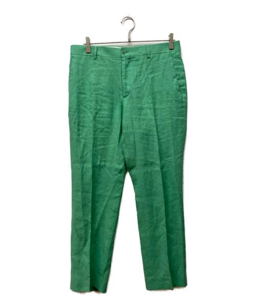 RALPH LAUREN Purple Label（ラルフ ローレン パープル レーベル）RALPH LAUREN PURPLE LABEL (ラルフ ローレン パープル レーベル) スラックス グリーン サイズ:ｗ32の古着・服飾アイテム
